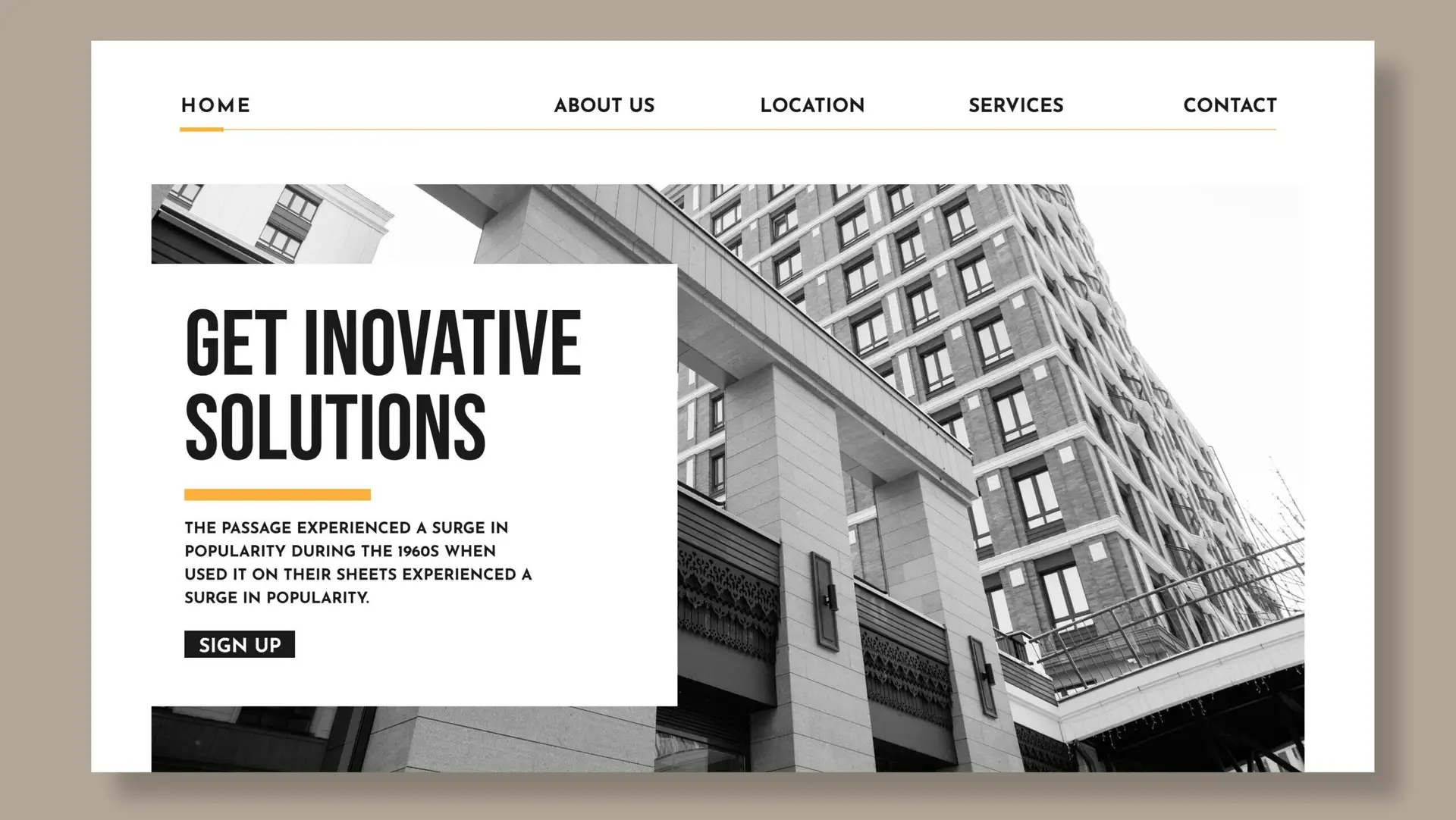 Site vitrine immobilier