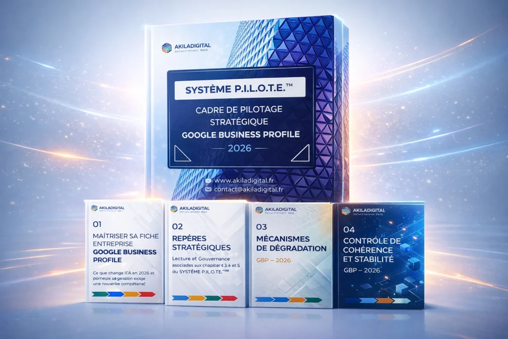 Document illustratif Fiche entreprise Google Business Profile Solution digitale